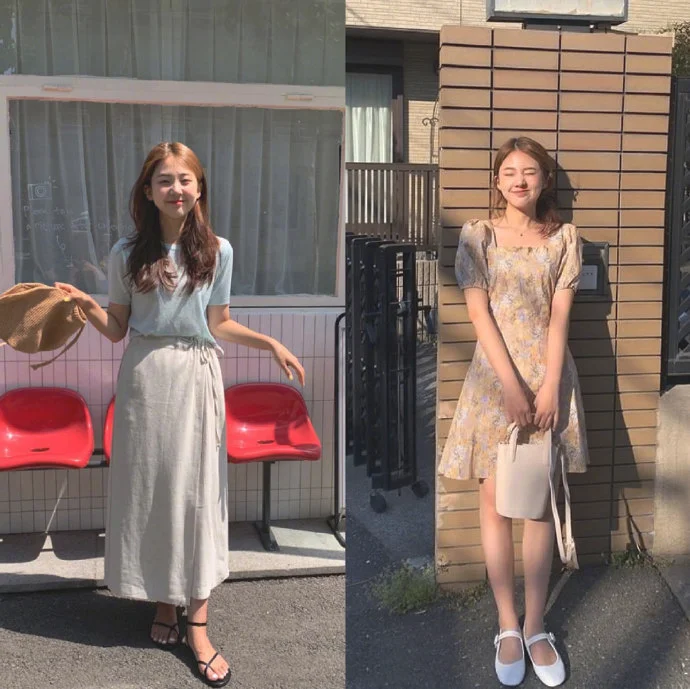 清新甜美风，夏季专属裙装穿搭示范
