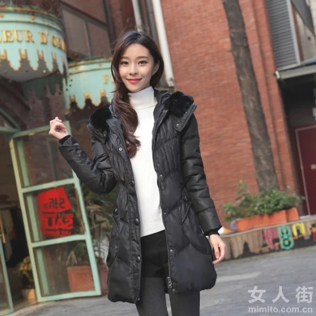 黑色最显瘦！羽绒服穿这个色不会臃肿