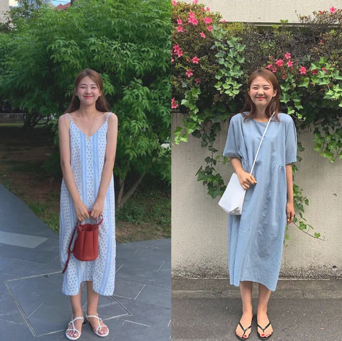 清新甜美风，夏季专属裙装穿搭示范
