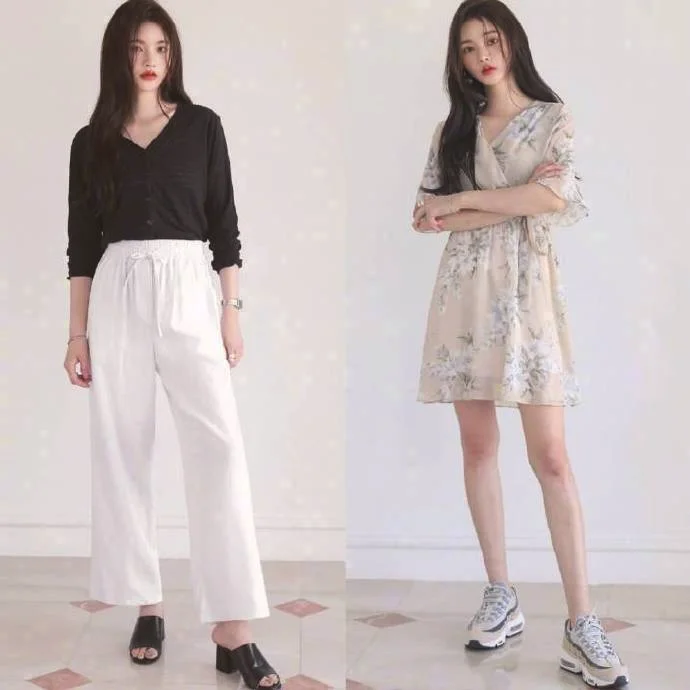 随性休闲+淑女范的18款日常穿搭