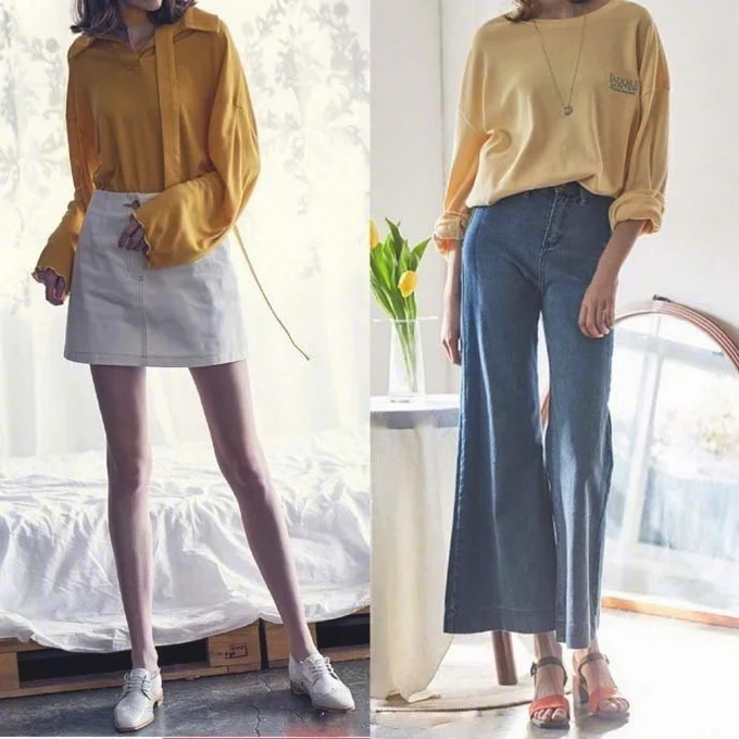 18款简约清爽的法式穿搭示范