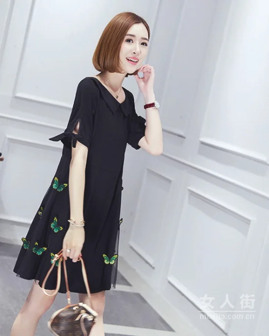 暗黑系少女，演绎夏日摇滚style
