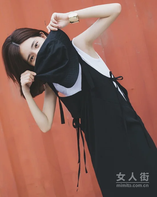 暗黑系少女，演绎夏日摇滚style