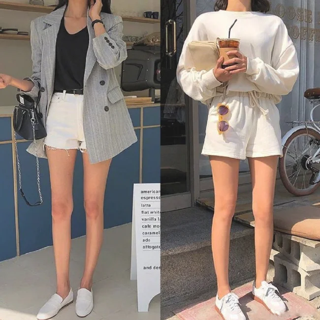 时髦简约显气质的夏日穿搭示范