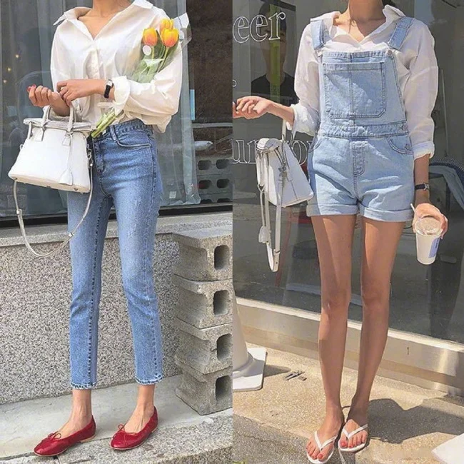 时髦简约显气质的夏日穿搭示范