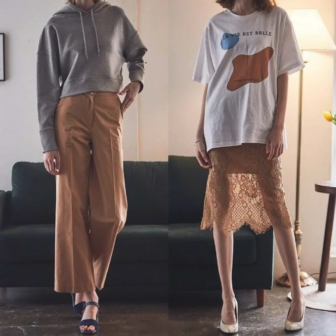 18款简约清爽的法式穿搭示范