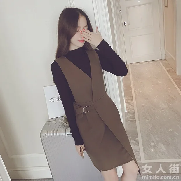 显瘦小清新连衣裙，秋冬再现女神韵味