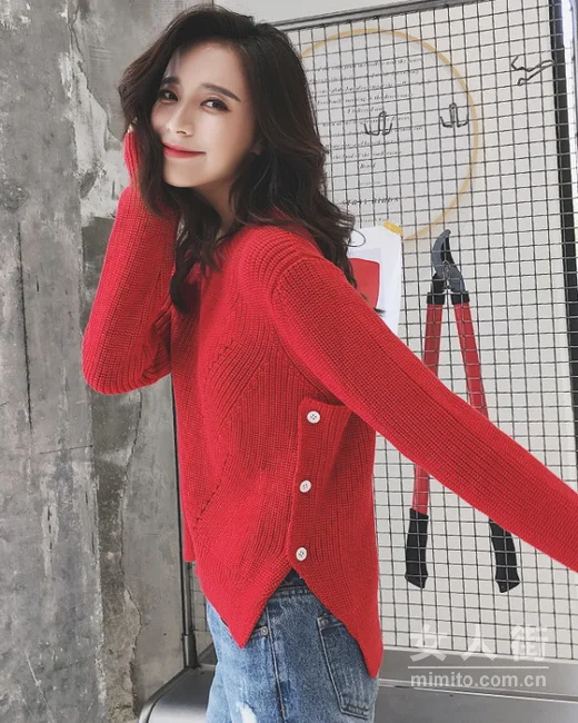 时尚简约针织衫，让你变身网红少女