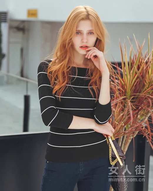 时尚简约针织衫，让你变身网红少女