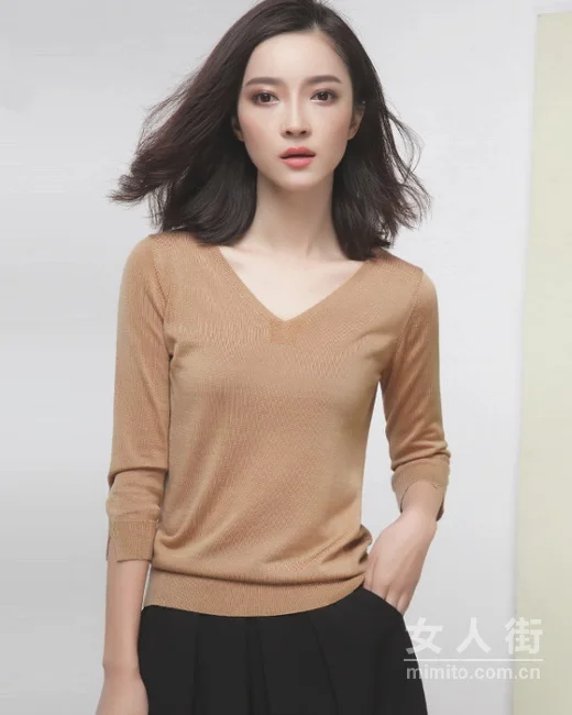 时尚简约针织衫，让你变身网红少女