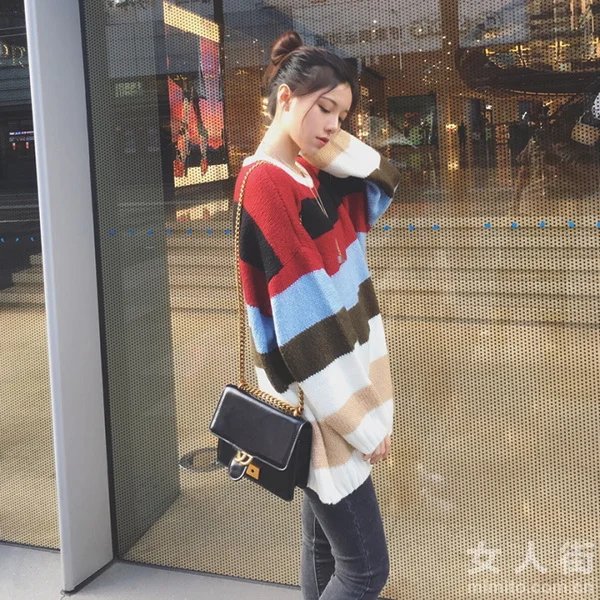 经典的条纹毛衣，让你搭配再无烦恼！