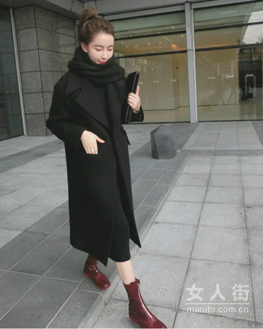 呢大衣都会穿？时髦显气质最惹人眼