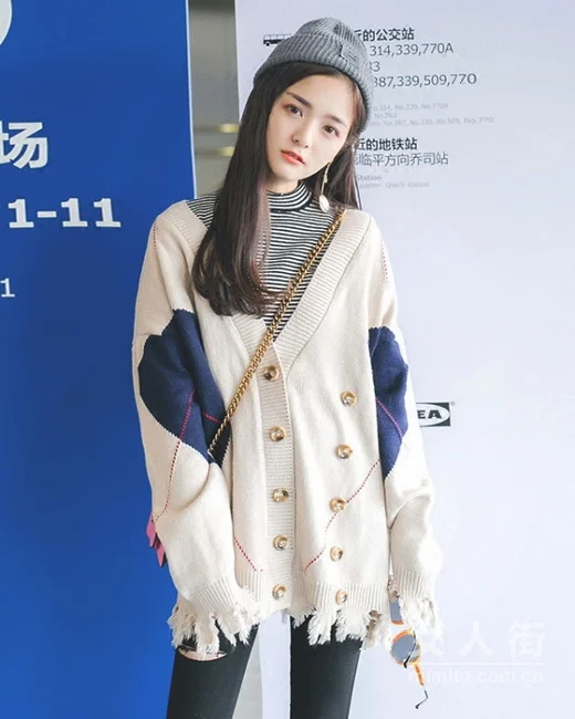 秋季上衣早准备，针织款百搭又好看