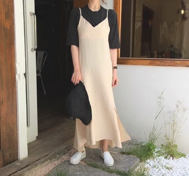 90后女人清爽乾淨的夏日休闲look