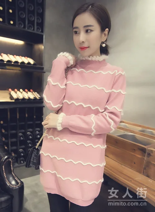 冬季粉色搭配示范：永远的少女粉嫩心