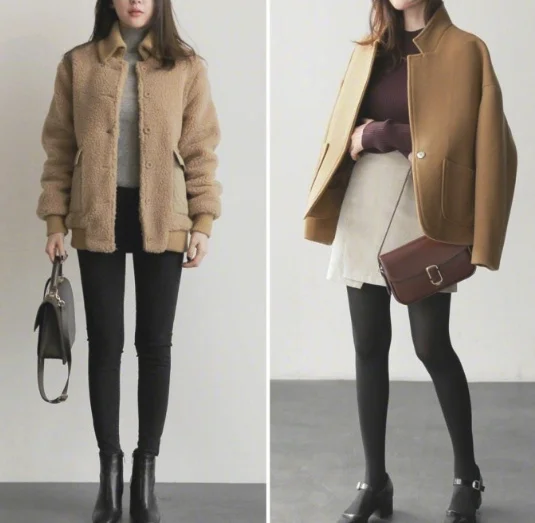 冬季熟女的职场成熟大方简搭指南