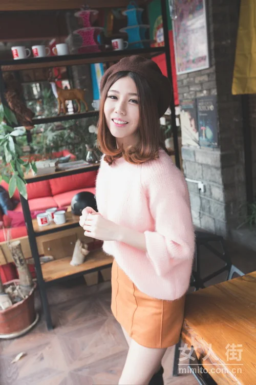 冬季粉色搭配示范：永远的少女粉嫩心