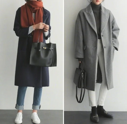 冬季熟女的职场成熟大方简搭指南
