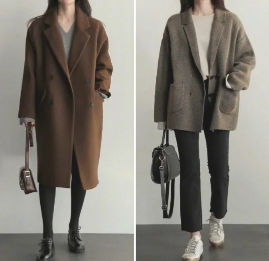 冬季熟女的职场成熟大方简搭指南