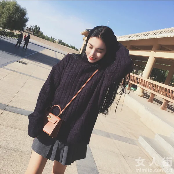 Oversize风加厚毛衣，绝对冬季百搭款