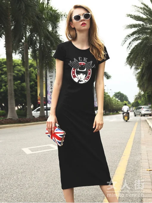 万能T恤裙，美出个性就是这么自然