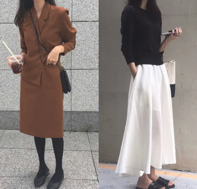 18款深色系文青范儿女生穿搭 ​​​ ​​​​