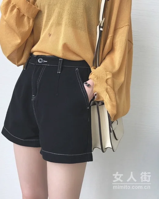 夏季美腿怎么秀？一条热裤全搭配示范！