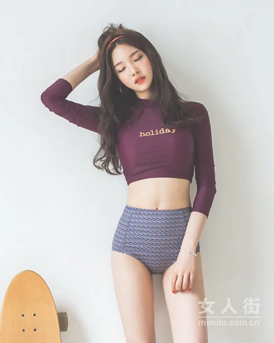 泳衣好看到不想下水，只想凹凹造型拍拍照