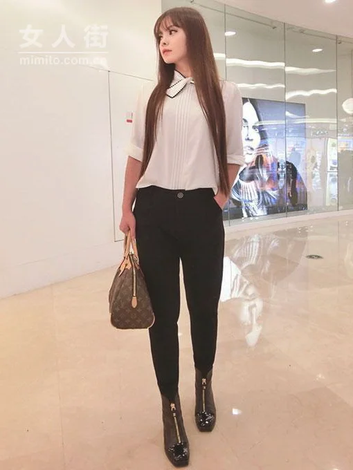 时髦休闲裤，这个冬天让你美个够