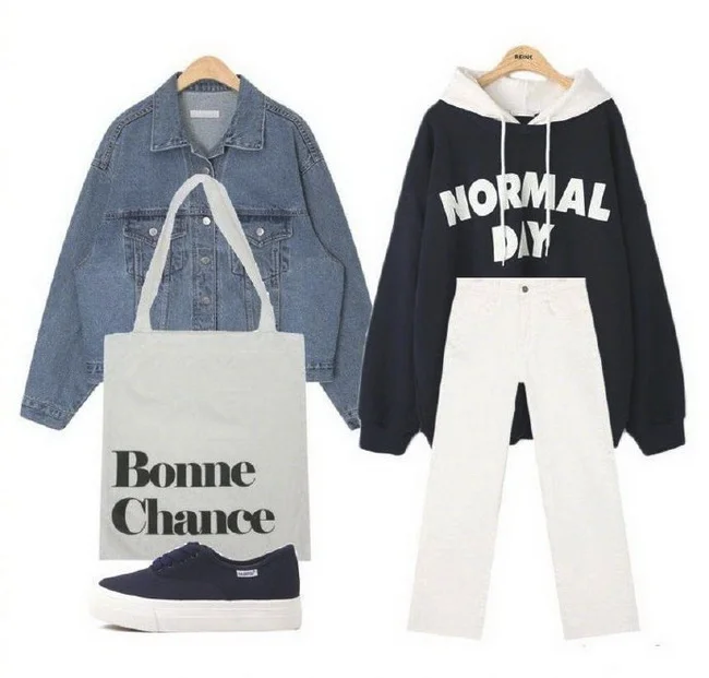 秋季流行指南，一件牛仔外套的9种搭配示范