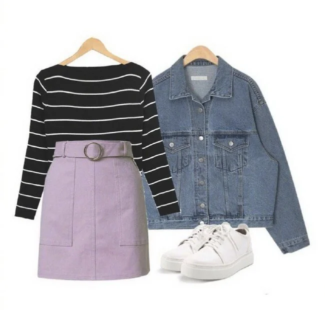 秋季流行指南，一件牛仔外套的9种搭配示范