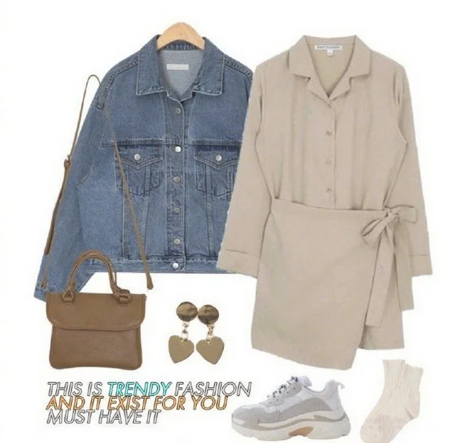 秋季流行指南，一件牛仔外套的9种搭配示范