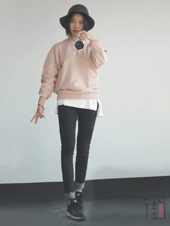 春季应对早晚温差大，Oversize穿搭风格最实用