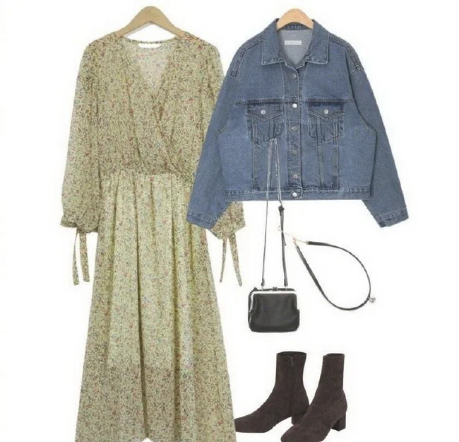 秋季流行指南，一件牛仔外套的9种搭配示范