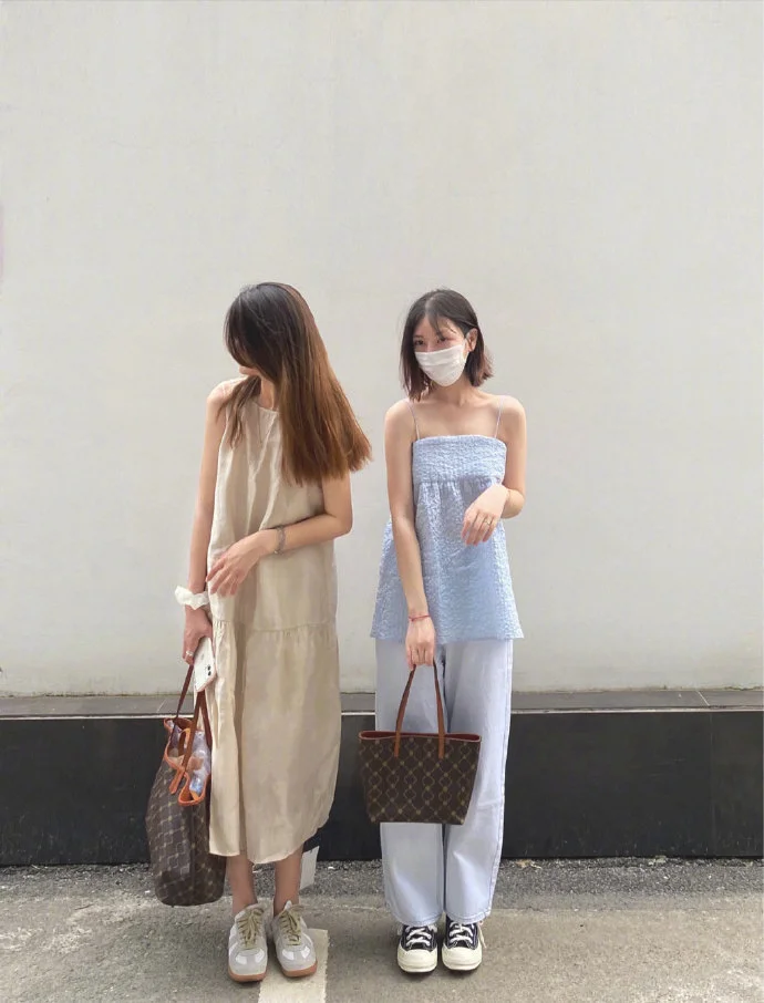 好闺蜜的日常舒适搭配look