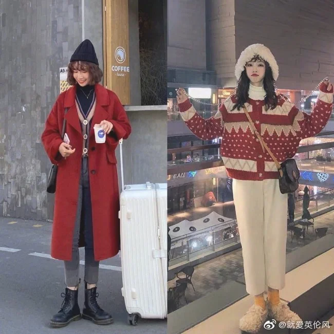 美美的过年！18套冬季减龄少女穿搭