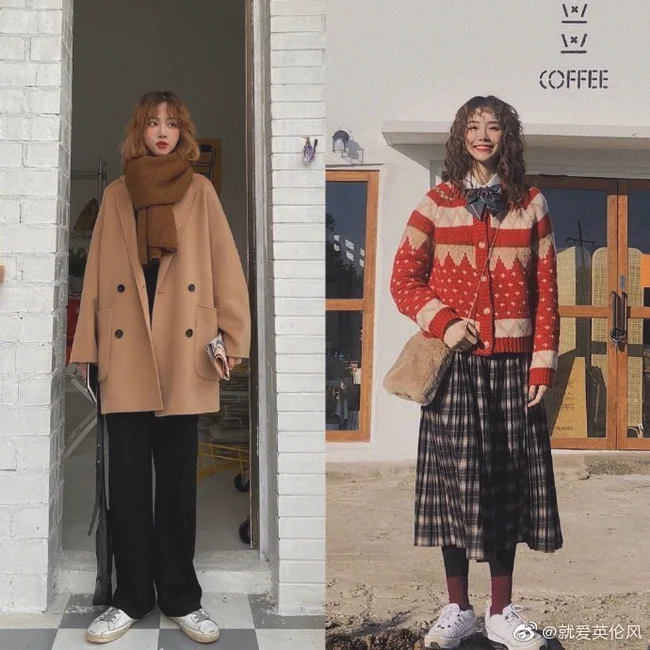 美美的过年！18套冬季减龄少女穿搭