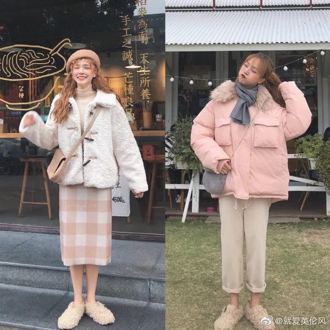 美美的过年！18套冬季减龄少女穿搭