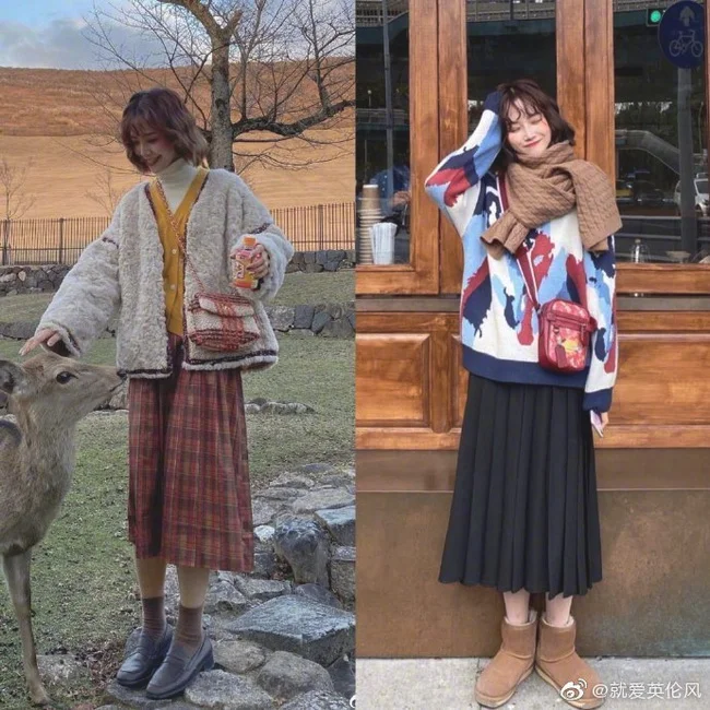 美美的过年！18套冬季减龄少女穿搭
