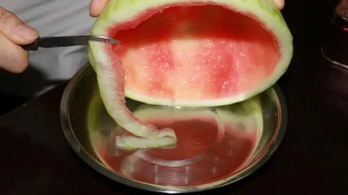 西瓜皮的功效与作用及禁忌
