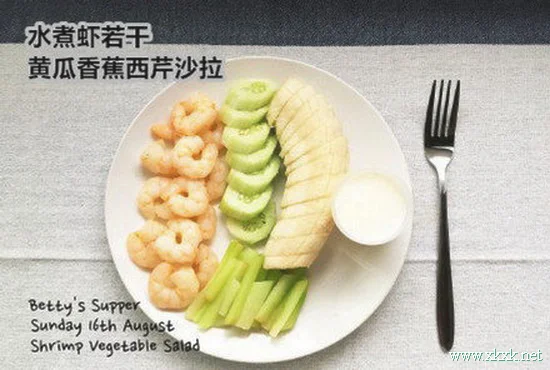 国外一位健身达人分享的减肥餐食谱