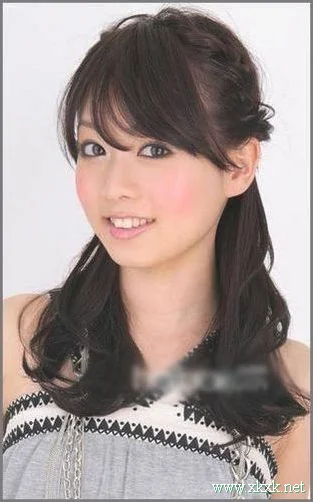 6款甜美少女人气发型 10月日本model演绎