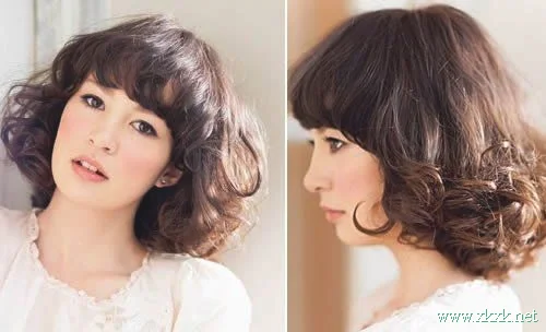 甜蜜香草气息 6款气质小脸卷发