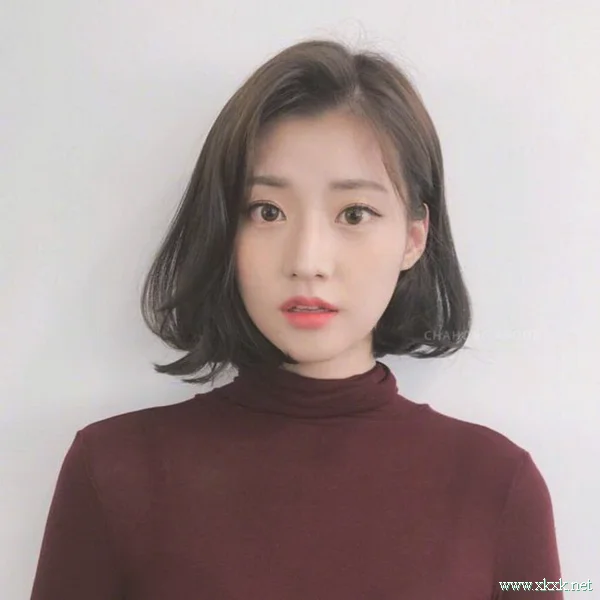 灵动女生发型示范:韩国正流行的短发图集