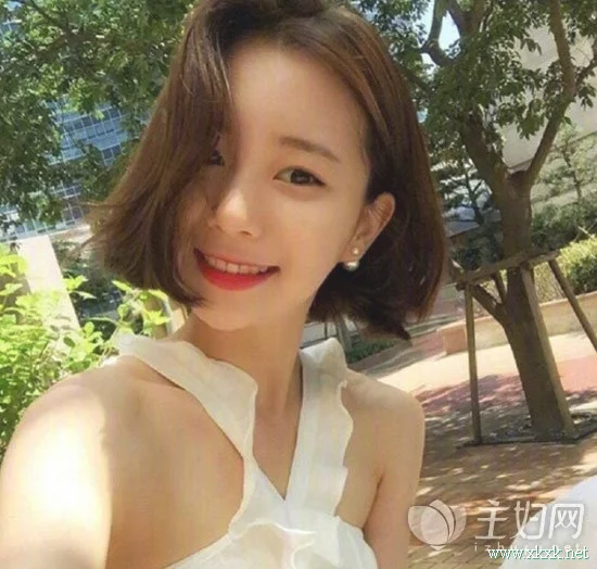 女生短发干练清爽 2018年时尚短发造型
