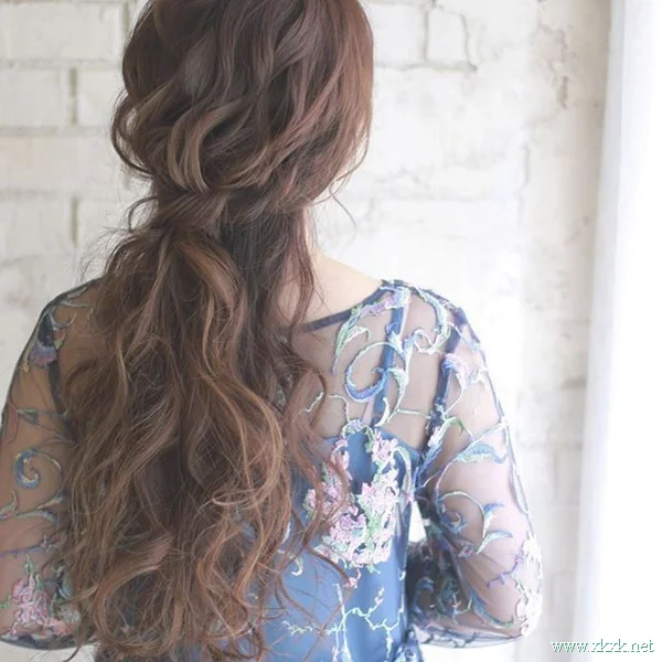 一组适合甜美女生的“日式编发”