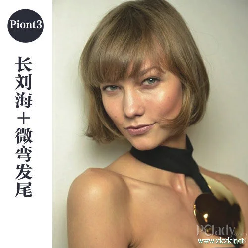 微卷&侧分 2013时尚不败发型