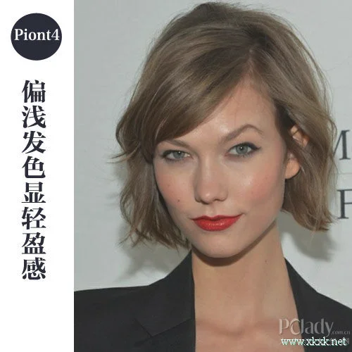 微卷&侧分 2013时尚不败发型