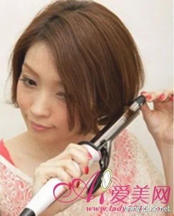 短发扎法 刘海编发甜美清新