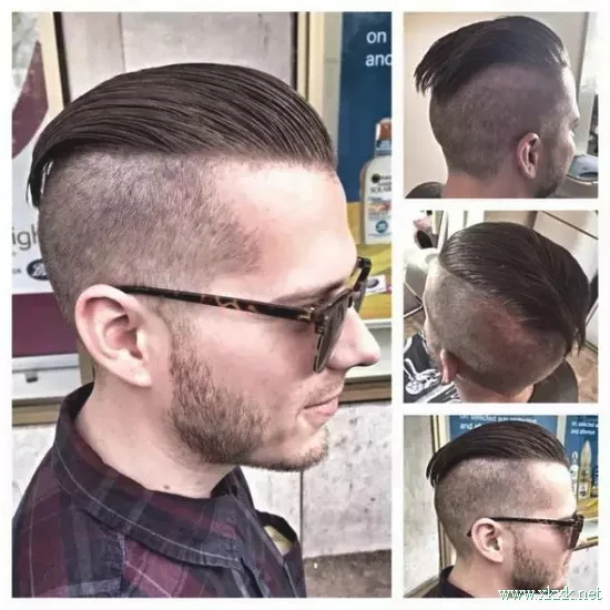潇洒倜傥 Undercut男士发型